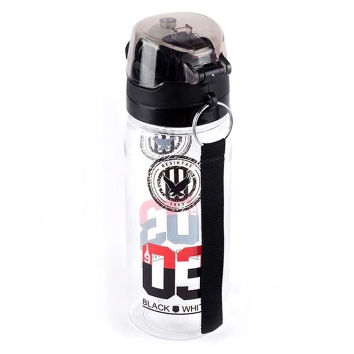 22388 BEŞİKTAŞ PLASTİK MATARA 500 ML SİYAH