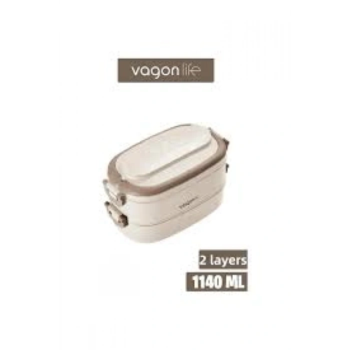VAGONLİFE 1140 ML LUNCHBOX BL10403-2S