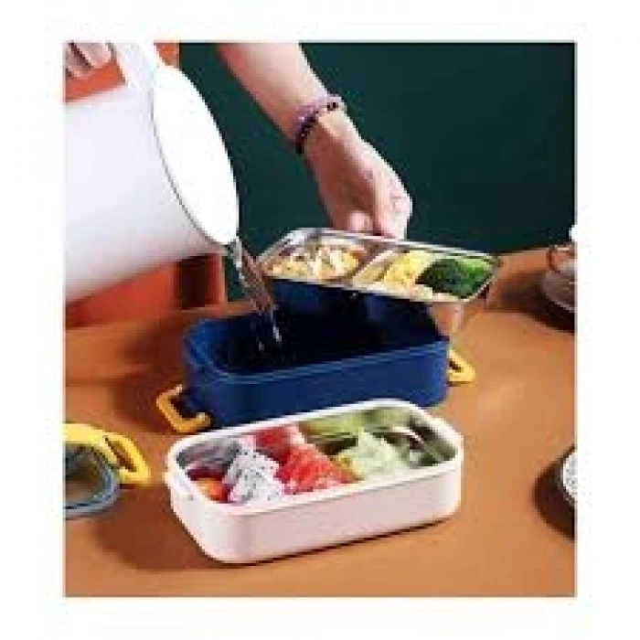 VAGONLİFE 1400 ML 3 BÖLMELİ PASLANMAZ ÇELİK LUNCHBOX XC-462-