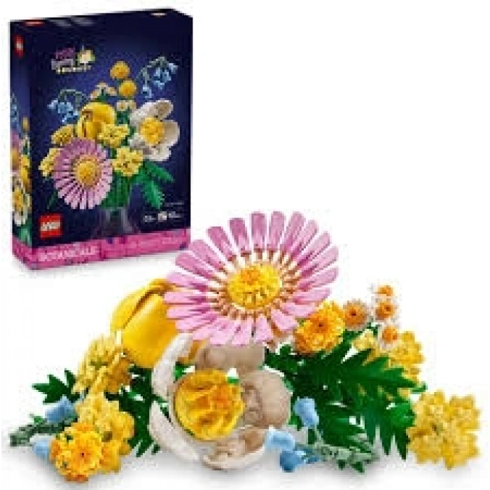LEGO® Botanicals Küçük Sarı Buket Dekoratif Çiçek Seti 10347