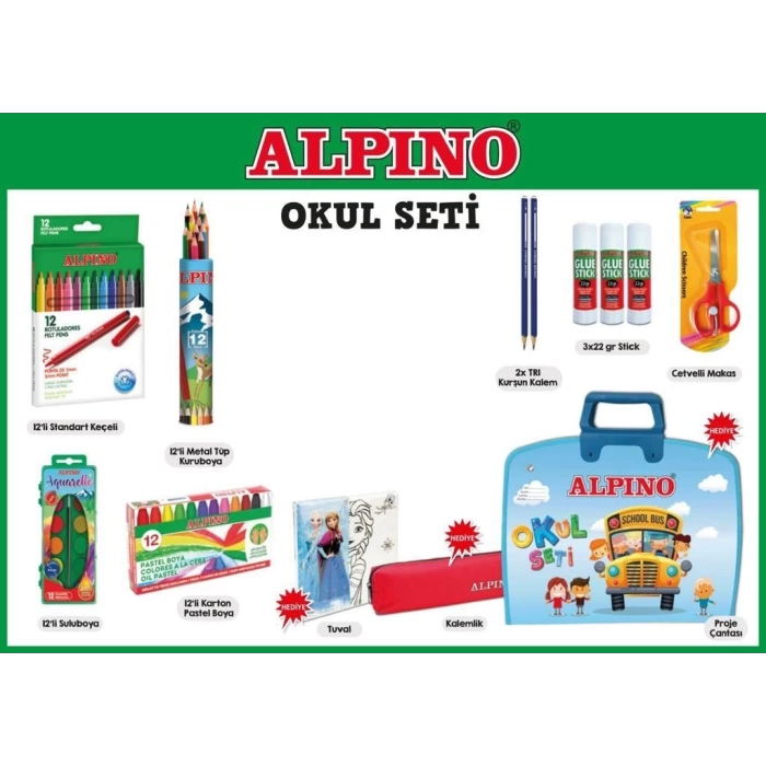 ALPİNO BOYA SETİ (MAXİ)