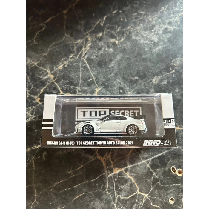 Inno 1/64 Nissan GT-R (R35) TOP SECRET Tokyo Auto Salon 2021