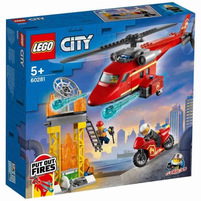 LEGO City İtfaiye Kurtarma Helikopteri 60281