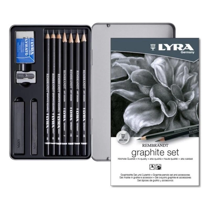 LYRA SKETCHİNG SET 11 LI METAL KUTU