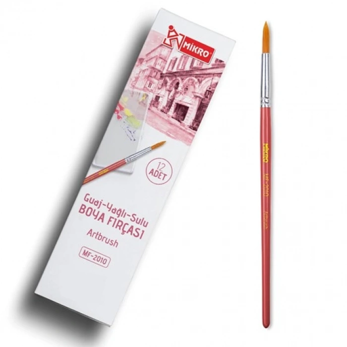MİKRO MF-1020 GUAJ-YAĞLI-SULU BOYA FIRÇASI NO:2