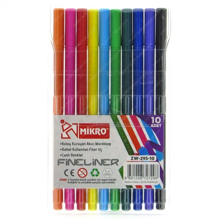 MİKRO ZW 295-72 FINELINER KEÇELİ KALEM