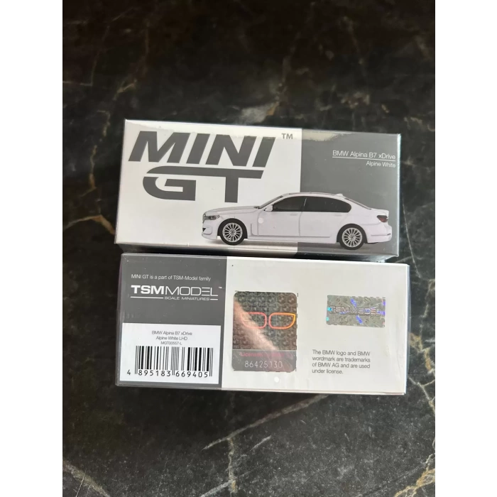 Mini GT 1/64 BMW Alpina B7 xDrive Alpina White