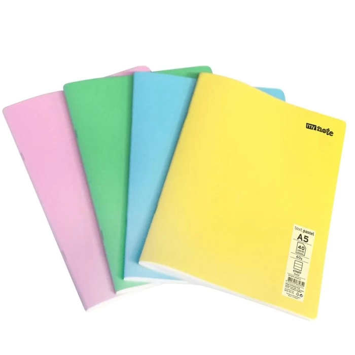 UMUR mynote Text PASTEL Defter A4 80 yp Çizgili