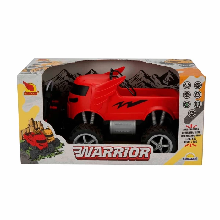 Sunman 1:18 Suncon Warrior USB Şarjlı Uzaktan Kumandalı Araba 28 cm