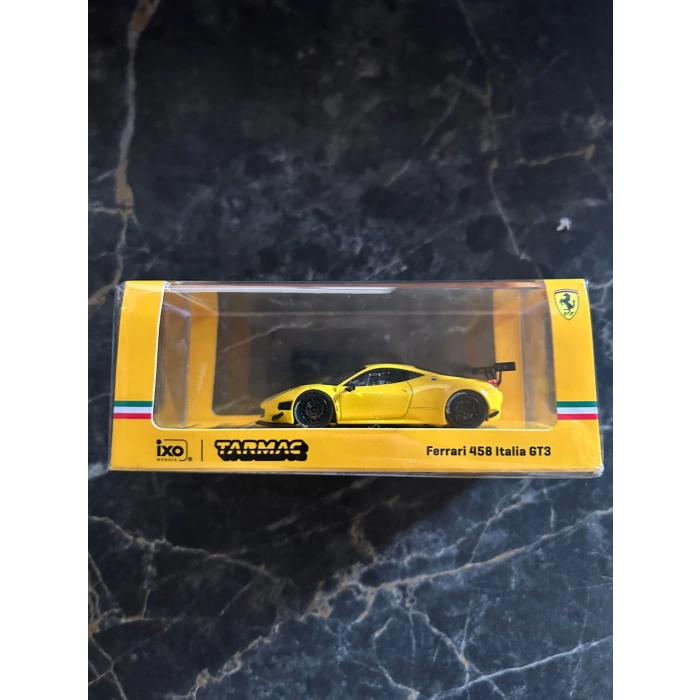 Tarmac Works 1/64 Ferrari 458 Italia GT3 Yellow