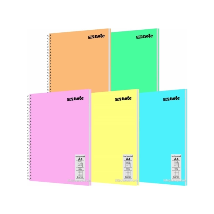 UMUR mynote FLEX PASTEL Defter A4 120 yp Kareli