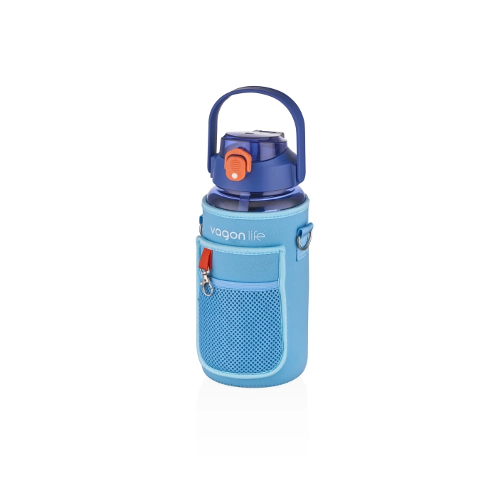 UZSPACE VGN2115 MAVİ 1500ML MATARA