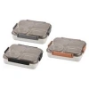 VAGONLİFE 1200 ML 4 BÖLMELİ PASLANMAZ ÇELİK LUNCH BOX XC-7080