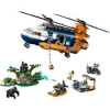 Lego JUNGLE E HELİCOPTER AT BASE CAMP LSC60437