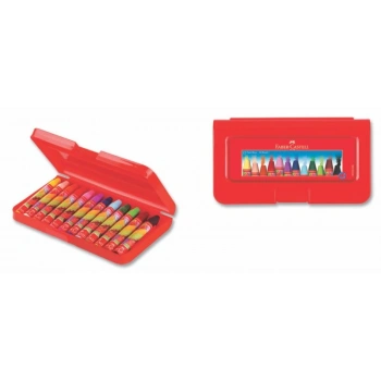 Faber Altıgen Pastel Plastik Kutu