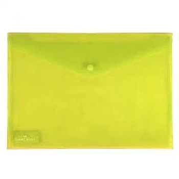 Faber Desenli Çıtçıtlı Dosya, Sarı