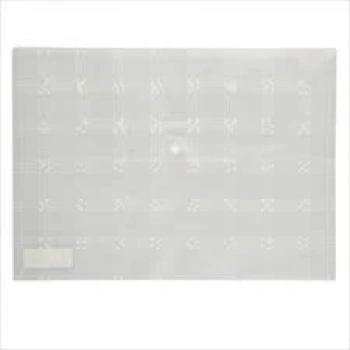 Faber Desenli Çıtçıtlı Dosya, Şeffaf