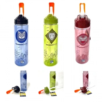 GIPTA AMAZON TRİTAN PİPETLİ MATARA 630 CC MAVİ