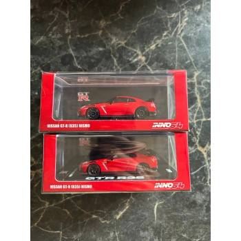 Inno 1/64 Nissan GT-R (R35) NISMO Red