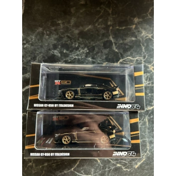 Inno 1/64 Nissan GT-R50 By ITALDESIGN Black