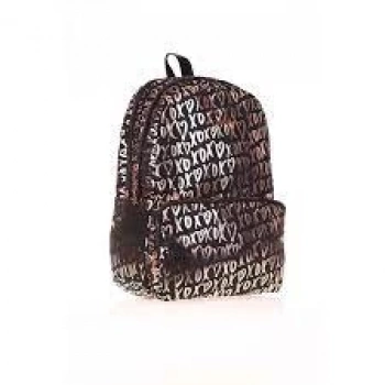 K1551 KAUKKO BROKAR SIRT ÇANTASI (XOXO-SİYAH)