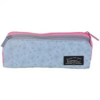 k2316 KAUKKO WICHLIGHT 3 BÖLMELİ KALEM ÇANTASI (BUTTERFLY)