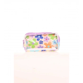 KAUKKO TRANSPARENT SPRING KALEM ÇANTA(CLRFUL FLOW