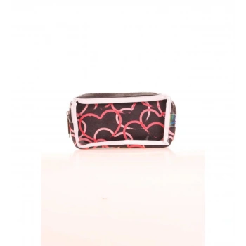 KAUKKO TRANSPARENT SPRING KALEM ÇANTASI (BLACK HEA