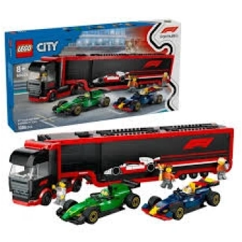 LEGO CITY F1 KAMYON RB20 VE AMR24