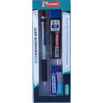 MİKRO 3003-3 KIRTASİYE SETİ 0,7MM