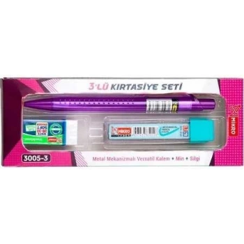 MİKRO 3005-3 KIRTASİYE SETİ 0.7MM