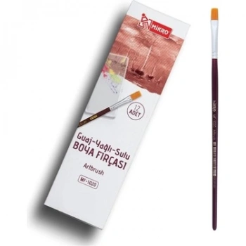 MİKRO MF-1020 GUAJ-YAĞLI-SULU BOYA FIRÇASI NO:6