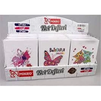 MİKRO NT-202 KARELİ NOT DEFTERİ 24 LÜ