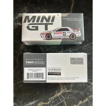 MINI GT: 1/64 Nissan Skyline GT-R (R32) Gr. A #23 1990 Macau Guia Race Winner
