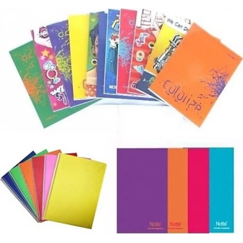 MOPAK A4 80/1 ÇİZGİLİ KARTON KAPAK DEFTER