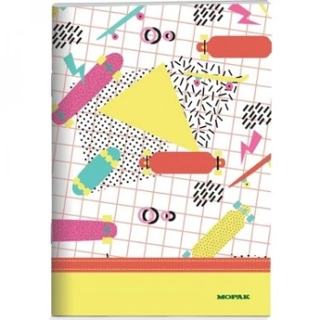 Mopak A4 80/4 Kareli Karton Kapak  Defter