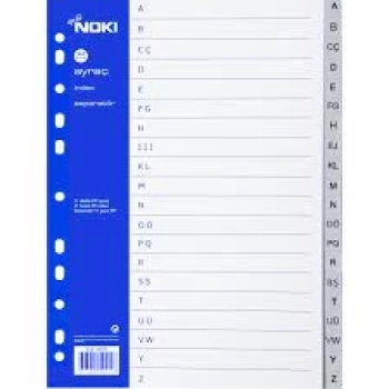 NOKİ AYRAÇ PP A-Z TÜRKÇE HARF