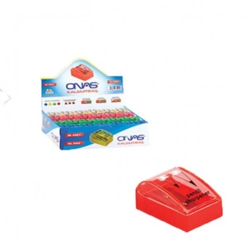 ONAS NS 2068 ÇİFTLİ KAPAKLI KALEMTRAŞ