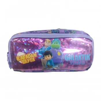 RAFADAN TAYFA KALEM ÇANTASI 2 BÖLMELİ MOR