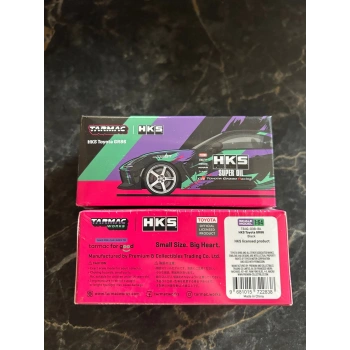 Tarmac Works 1/64 HKS Toyota GR86 Black