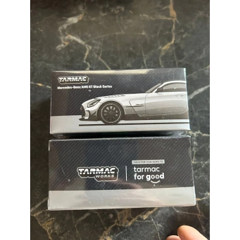 Tarmac Works 1/64 Mercedes-Benz AMG GT Black Series Silver Metallic