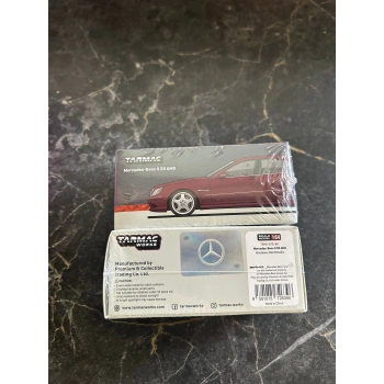 Tarmac Works 1/64 Mercedes-Benz S 55 AMG Bordeaux Red Metallic
