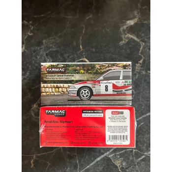 Tarmac Works 1/64 Mitsubishi Lancer Evolution Rallye Monte-Carlo 1993 #8