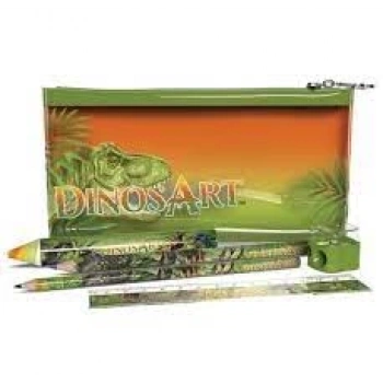 TAROS NEBULOUS STARS-15305 DINOSART STATİONERY SET (COMES İN PENCİL CASE) 10 LU