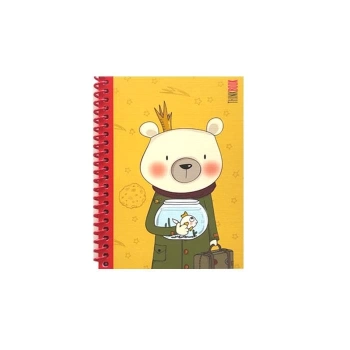 THİNKBOOK RELOCATE sipiralli, renkli baskı, 120sy, 1. hamur, kareli 10,5x14,8 (A6)