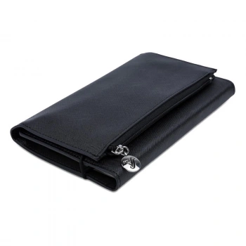 VJ Zipco Clutch 9,6x16,6 ,80 gr. 96 yp.Çiz. Siyah