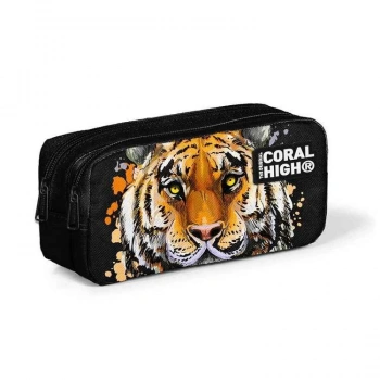 YAYGAN  CORAL HIGH KALEM ÇANTA (İKİ BÖLMELİ)