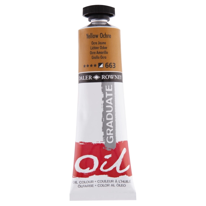 Graduate Yağlı Boya GRAD OIL 38ML YELLOW OCHRE