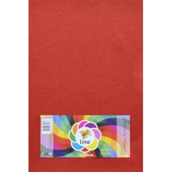 2732JQLİNO KEÇE KIRMIZI 10LU (50X70 cm.)