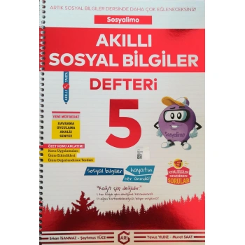 ARI YAY. AKILLI DEFTER 5.SINIF SOSYAL BİLGİLER